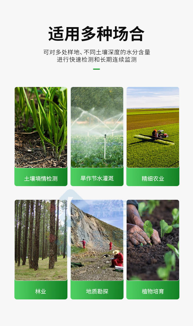 土壤水分溫度鹽分PH測定儀